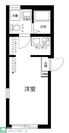 Contrail六町の物件間取画像